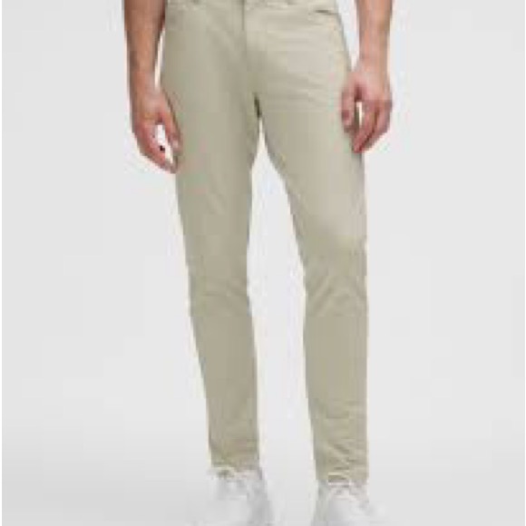 lululemon athletica Other - Lululemon ABC Slim-Fit 5-Pocket Pant in a light beige colorway